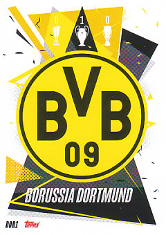 Team Badge Borussia Dortmund 2020/21 Topps Match Attax CL Team Badge #DOR01